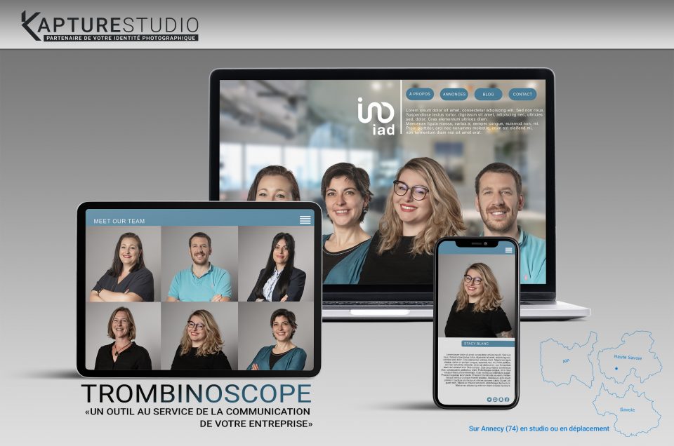 Marketing digital visuel trombinoscope